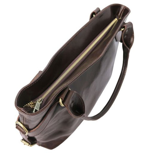 Ilenia - Leather shoulder bag